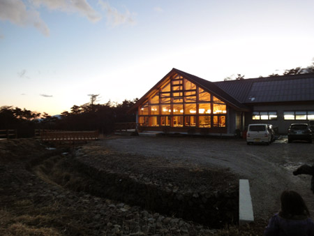 清泉寮新館の食堂