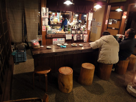 舩坂酒造店で試飲